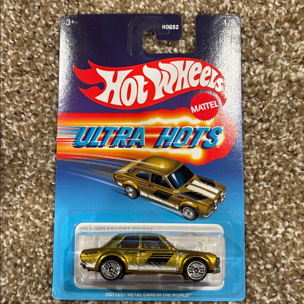 Mattel Hot Wheels 2025 ‘70 FORD ESCORT RS1600 ULTRA HOT EDITION